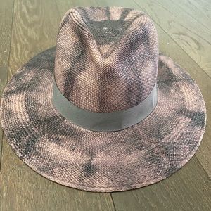 Tie-dye hat by the FREYA brand